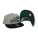 Everest Green St. Louis Cardinals Black Visor Green Bottom 1931 World Series Side Patch New Era 59Fifty Fitted