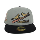 Everest Green St. Louis Cardinals Black Visor Green Bottom 1931 World Series Side Patch New Era 59Fifty Fitted