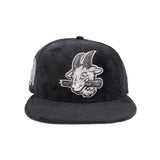 Black Suede Hartford Yard Goats Gray Bottom 2021 All Star Bash Side Patch New Era 59Fifty Fitted
