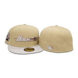 Vegas Gold Houston Astros Stone Visor Gray Bottom 35th Great Years Side Patch New Era 59Fifty Fitted