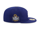 Royal Blue Los Angeles Dodgers Fear of God Gray Bottom 2024 World Series Side Patch New Era 59Fifty Fitted