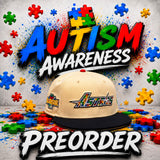 *** PRE-ORDER ARRIVING MID NOVEMEBR OFF WHITE AUTISM AWARENESS  HOUSTON ASTROS BLACK VISOR Visor GRAY BOTTOM 2004 ALL STAR GAME SIDE PATCH NEW ERA 59FIFTY FITTED