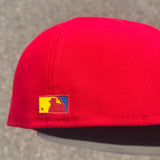 *** PRE-ORDER ARRIVING MID NOVEMEBR RED AUTISM AWARENESS  HOUSTON ASTROS BLACK VISOR VISOR GRAY BOTTOM 45TH ANNIVERSARY SIDE PATCH NEW ERA 59FIFTY FITTED