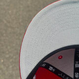 *** PRE-ORDER ARRIVING MID NOVEMEBR RED AUTISM AWARENESS  HOUSTON ASTROS BLACK VISOR VISOR GRAY BOTTOM 45TH ANNIVERSARY SIDE PATCH NEW ERA 59FIFTY FITTED