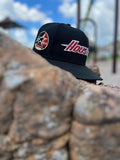BLACK HOUSTON ASTROS SCRIPT BRICK RED BOTTOM 35 GREAT YEARS NEW ERA FITTED