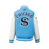 Sky Blue Chicago White Sox Pro Standard Big Kids Varsity Jacket
