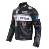 Black New York Mets Pro Standard Moto Jacket