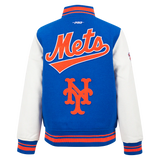 Royal Blue New York Mets Pro Standard Kids Varsity Jacket