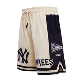 Off White New York Yankees Pro Standard Retro Classic DK 2.0 Shorts