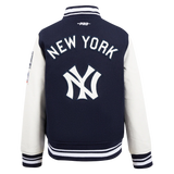Navy Blue New York Yankees Pro Standard Big Kids Varsity Jacket