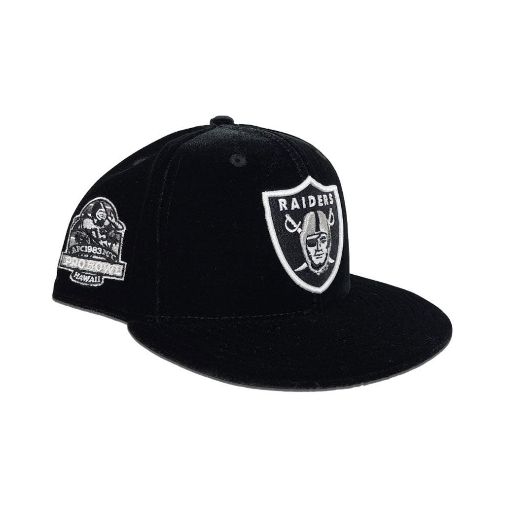 Black Velvet Las Vegas Raiders Gray Bottom 1983 Pro Bowl Side