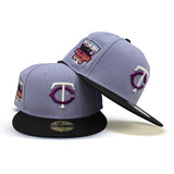 Lavender Minnesota Twins Black Visor Green Bottom 2014 All Star Game New Era 59Fifty Fitted