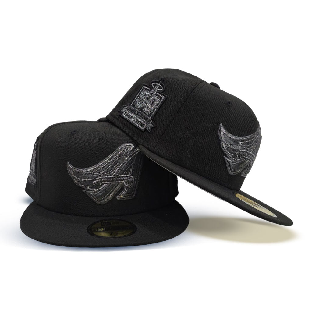 Black Los Angeles Angels Gray Bottom Angel Stadium 50th