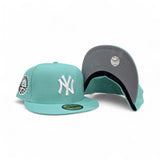 Mint Green New York Yankees Gray Bottom 1949 World Series Side Patch New Era 59Fifty Fitted