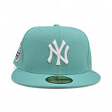 Mint Green New York Yankees Gray Bottom 1949 World Series Side Patch New Era 59Fifty Fitted