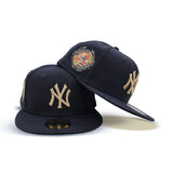 Navy Blue New York Yankees Green Bottom 1949 World Series Side Patch New Era 59Fifty Fitted