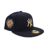 Navy Blue New York Yankees Green Bottom 1949 World Series Side Patch New Era 59Fifty Fitted