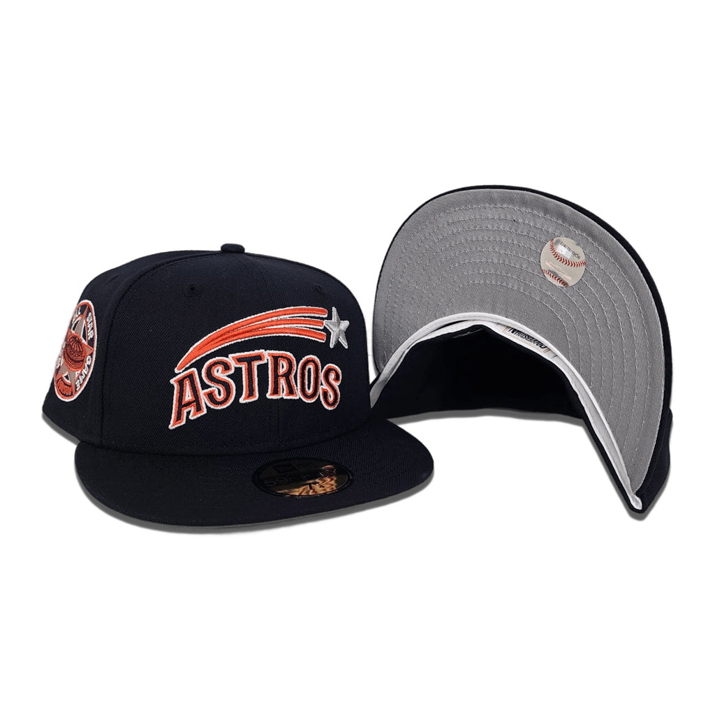 Houston Astros New Era Vintage 1990’s Authentic Hat Cap Size 7 1/4 Fitted