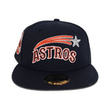 Navy Blue Houston Astros Gray Bottom 1968 All Star Game Side Patch New Era 59Fifty Fitted