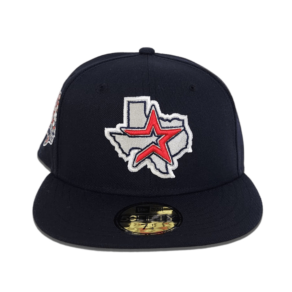 Black Houston Astros 45th Anniversary New Era 59FIFTY Fitted Hat 75/8