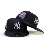 Navy Blue New York Yankees Gray Bottom 75th World Series Side Patch New Era 59Fifty Fitted