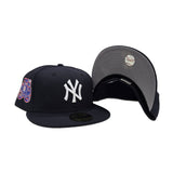 Navy Blue New York Yankees Gray Bottom 75th World Series Side Patch New Era 59Fifty Fitted