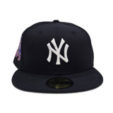 Navy Blue New York Yankees Gray Bottom 75th World Series Side Patch New Era 59Fifty Fitted