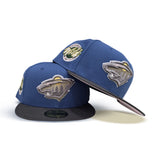 Navy Blue Nashville Predators Gray Visor
