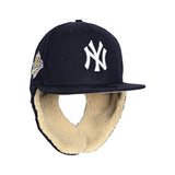 Navy Blue New York Yankees Gray Bottom 1996 World Series Dogear New Era 59Fifty Fitted