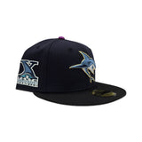 Navy Blue San Jose Sharks Fitted
