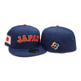 Navy Blue Japan Gray Bottom 2023 World Baseball Classic New Era 59Fifty Fitted