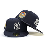 Navy Blue New York Yankees Gray Bottom 1936 World Series Side Patch New Era 59Fifty Fitted
