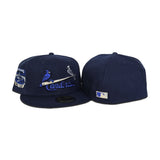 Navy Blue St. Louis Cardinals Gray Bottom Busch Stadium Side Patch New Era 59Fifty Fitted