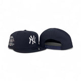 Navy Blue New York Yankees Gray Bottom 2000 World Series Champions Side Patch New Era 9Fifty Snapback