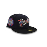 Navy Blue New York Yankees Camo Logo Gray Bottom 1942 All Star Game Side Patch New Era 59Fifty Fitted