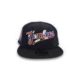 Navy Blue New York Yankees Camo Logo Gray Bottom 1942 All Star Game Side Patch New Era 59Fifty Fitted