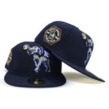 Navy Blue Philadelphia Athletics Green Bottom 1930 World Series Side Patch New Era 59Fifty Fitted