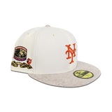 Off White New York Mets Dark Green Bottom Match-Up 1969 World Series Side Patch New Era 59Fifty Fitted