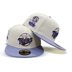 Off White Minnesota Twins Lavender Visor Gray Bottom Bomba Squad