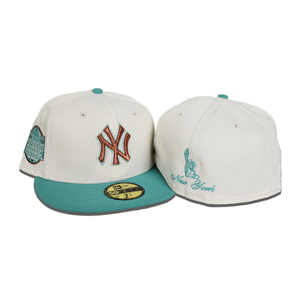 HOUSTON ASTROS (OFF-WHITE/MINT) (50TH ANNIVERSARY) NEW ERA 59FIFTY