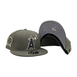 Olive Green LA Angels 50 Anniversary