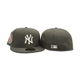 Olive Green New York Yankees Gray Bottom 1949 World Series Side Patch New Era 59Fifty Fitted