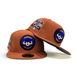 Fall Orange Chicago Cubs Gray Bottom 1990 All Star Game Side Patch New Era 59Fifty Fitted