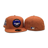 Fall Orange Chicago Cubs Gray Bottom 1990 All Star Game Side Patch New Era 59Fifty Fitted