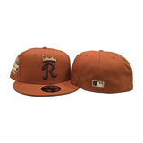 Rust Kansas City Royals Gray Bottom 2012 All Star Game Side Patch New Era 59Fifty Fitted