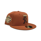 Rust Kansas City Royals Gray Bottom 2012 All Star Game Side Patch New Era 59Fifty Fitted