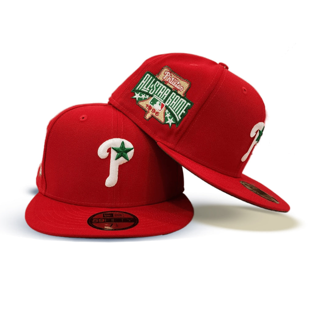 Red Philadelphia Phillies 2x World Series Champions New Era 59FIFTY Fitted 77/8