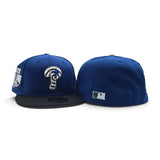 Royal Blue Swirl Philadelphia Phillies Black Visor Gray Bottom 1996 All Star Game Side Patch New Era 59Fifty Fitted