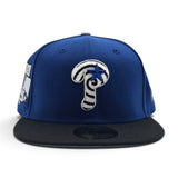 Royal Blue Swirl Philadelphia Phillies Black Visor Gray Bottom 1996 All Star Game Side Patch New Era 59Fifty Fitted