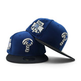 Royal Blue Swirl Philadelphia Phillies Black Visor Gray Bottom 1996 All Star Game Side Patch New Era 59Fifty Fitted